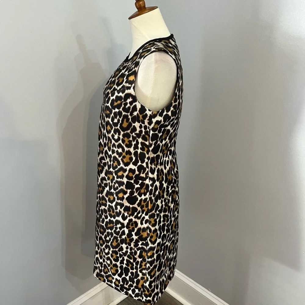 NWOT J.Crew leopard print dress size 2